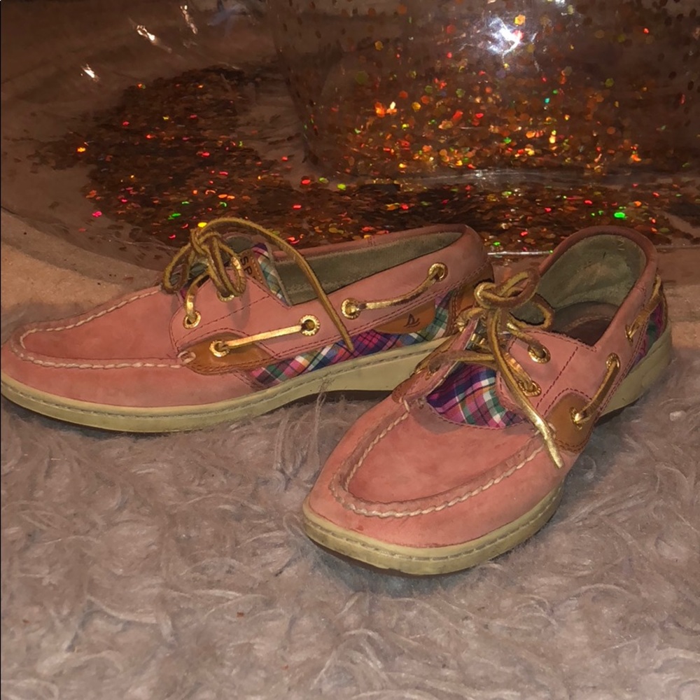 Pink Sperrys
